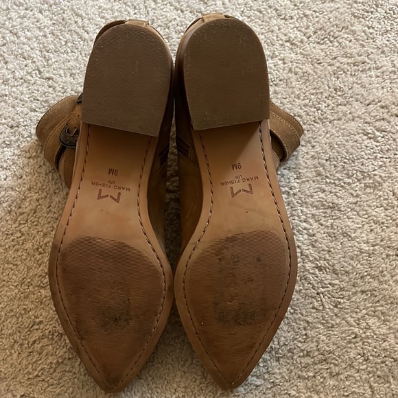 Marc Fisher Western Suede Booties! - Picture 6 of 6